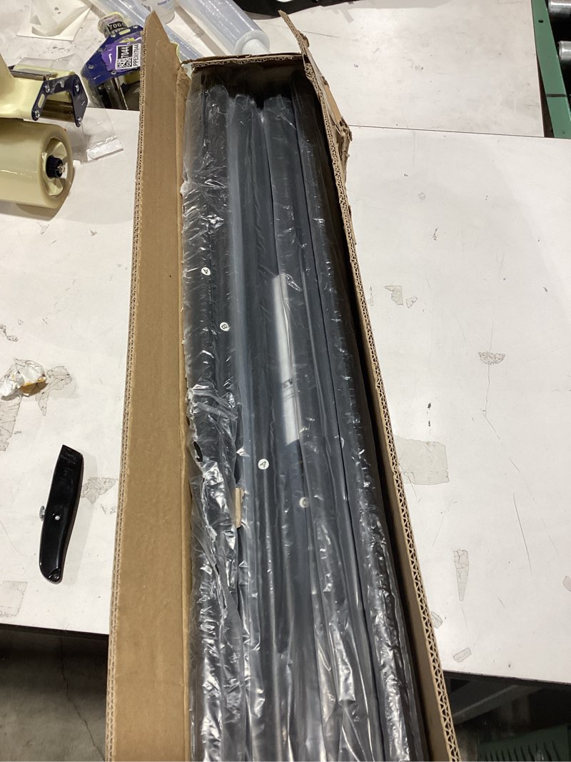 Condition photo showing Good Condition for vevor room divider, 4 panel room divider, folding privacy screen and portable partition divider for room separation, freestanding room partitions for office, bedroom, study, grey 4 panels grey