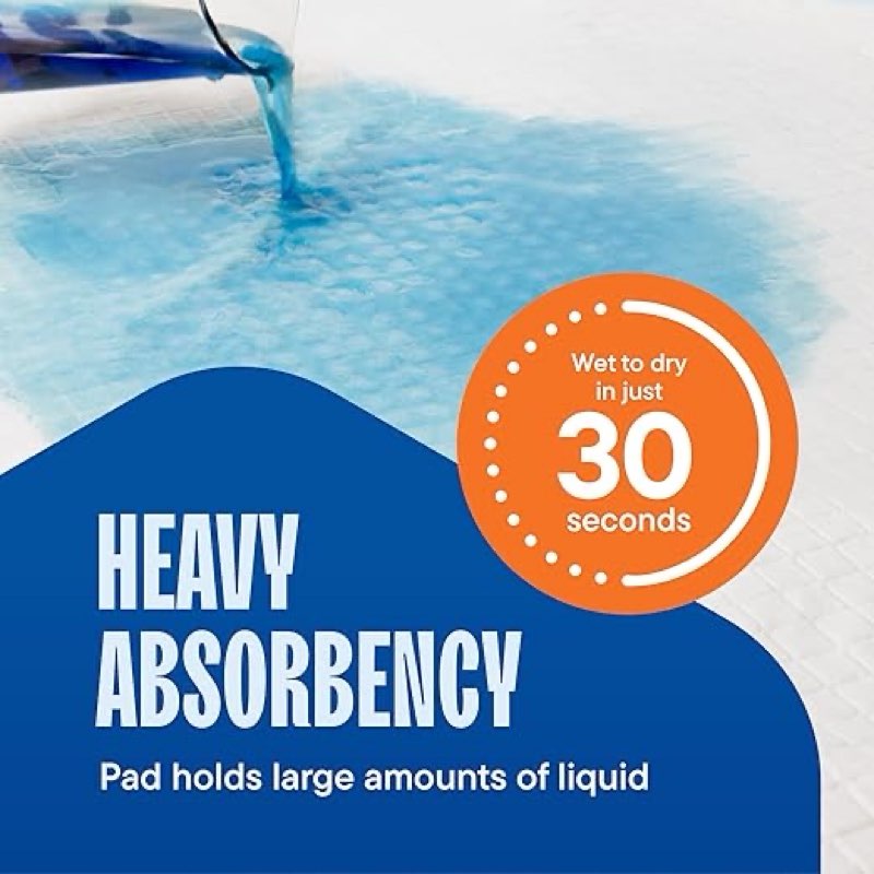 chucks pads disposable adult underpads] 30"x36" xxl extra-large super-absorbent incontinence bed pads