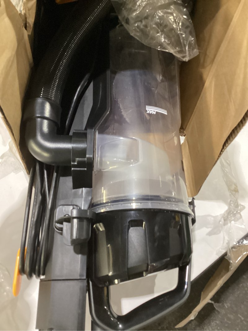 Condition photo showing As Is for EUREKA NEU181D PowerSpeed Lightweight Powerful Upright Vacuum Cleaner for Carpet and Hard Floor  Pet Turbo  Black Yellow - New, NOT TESTED USED