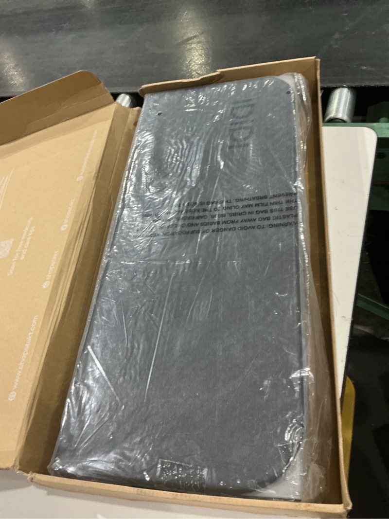 Condition photo showing Good Condition for stakt - the original foldable yoga mat, premium fitness & multi-purpose workout mat with non-slip surface, portable & lightweight for studio or home use, as seen on shark tank iron