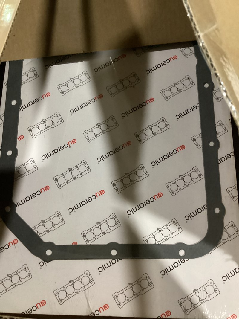 Condition photo showing New/Like New for auceramic os30746 engine oil pan gasket fit for 2002-2015 acura ilx tsx rdx csx rsx for 2002-2015 honda accord civic cr-v element 2.0l 2.3l 2.4l l4 replaces os32297
