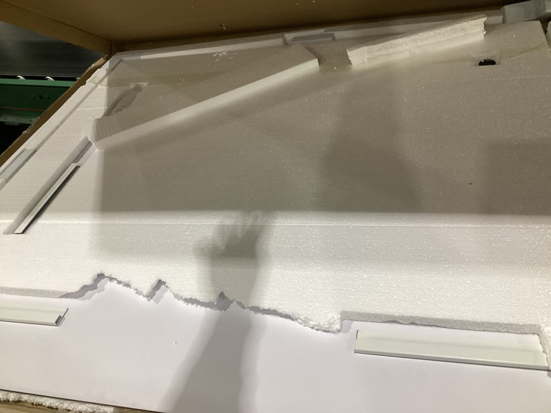 Condition photo showing Good Condition for VocalStar Frameless Bathroom Mirror, 40" x 36" Rectangle Wall Mirror with Beveled Edge, Modern Decorative Vanity Mirrored for Living Room, Entryway, Bedroom | 1/4-Inch Shatterproof Glass Rectangle 40"L x 36"W