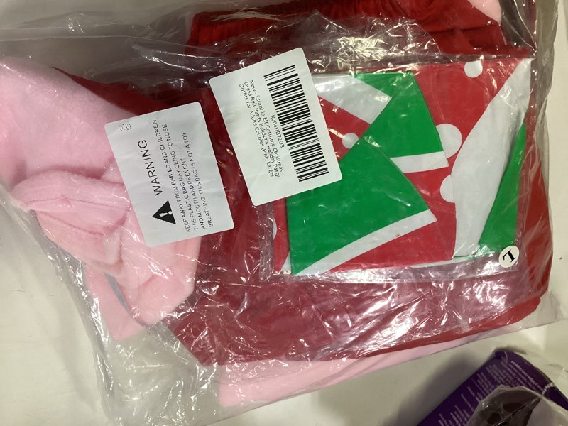 Condition photo showing As Is for Elf Costume for Women Christmas Dress with Belt Pants Balloons Elf ears Christmas Costume Cosplay Costume Pink Small