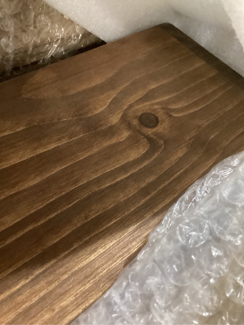 Condition photo showing New/Like New for Avana Floating Fireplace Mantel - Natural Wood Mantles for Over Fireplace - Handcrafted Mantel Farmhouse Floating Shelf - Mounted Fireplace Wood Mantle - 48 X 8 X 5 Inches - Rustic Traditional 48 X 8 X 5 Rustic Traditional