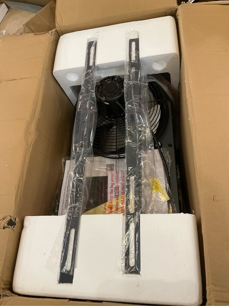 Condition photo showing As Is for mr. heater f260550 big maxx mhu50ng natural gas unit heater,black
