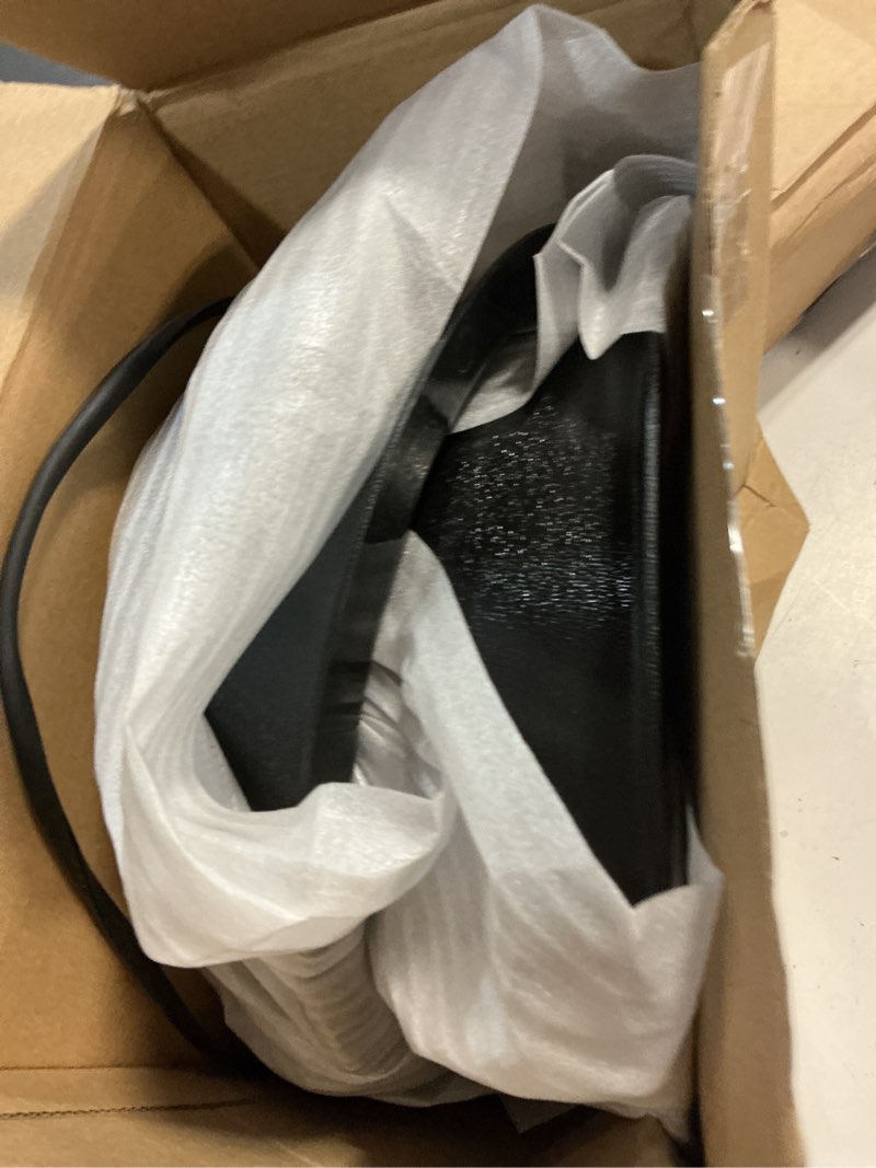Condition photo showing New/Like New for amylove 2 pcs universal angled speaker enclosures boxes pods surface mount with rubber strip for install 6.5 inch speakers or smaller custom mount door kick panel rear deck (black,hole cut) black hole cut