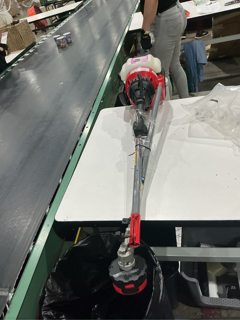 Condition photo showing As Is for craftsman ws4200 30-cc 4-cycle 17-in straight shaft attachment capable gas string trimmer