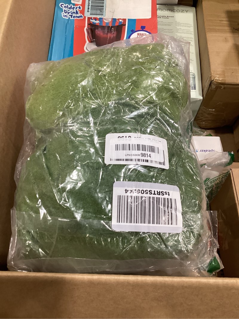 Condition photo showing New/Like New for jollidecor 1.54 lb fake moss for crafts, artificial decorative light green and dark green faux moss diy fairy garden decor for indoor decor 24.7 oz