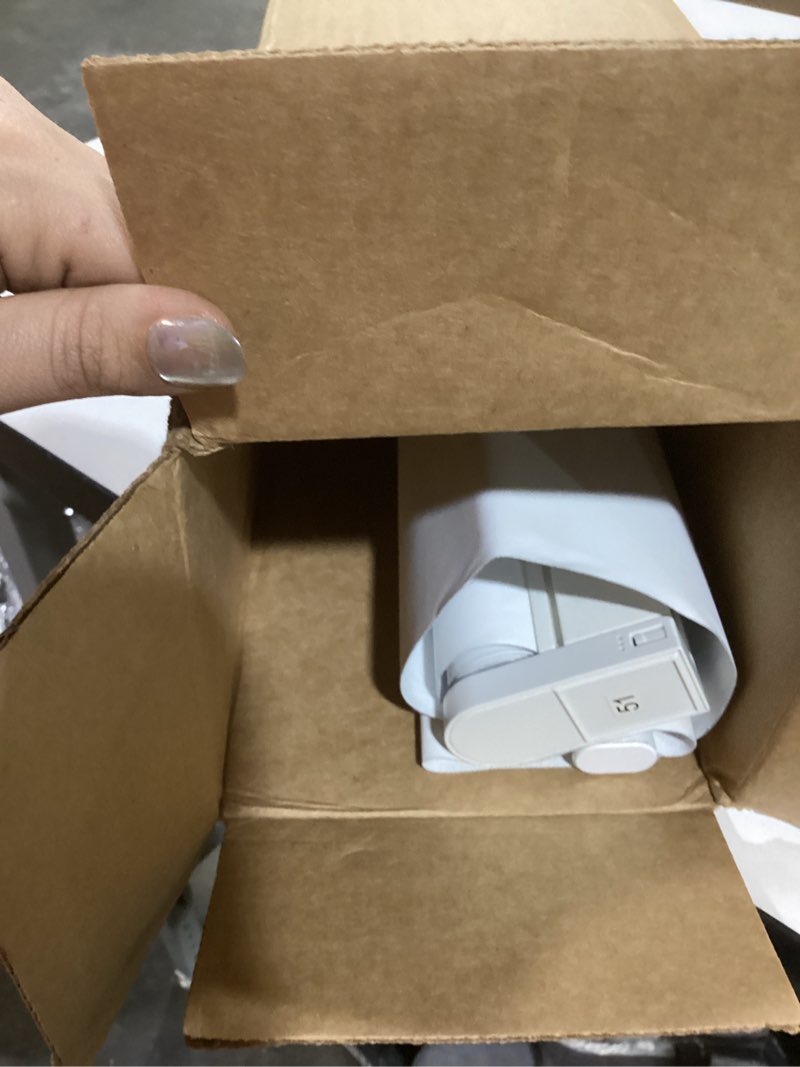 Condition photo showing Good Condition for Motorized Blinds with Remote,100% Blackout Smart Roller Shades,Rechargeable Smart Blinds?Solar Panel Included? Wireless Electric Cordless Shades with Cover Compatible with Alexa White 34 * 72 A-white 34"W x 72"H