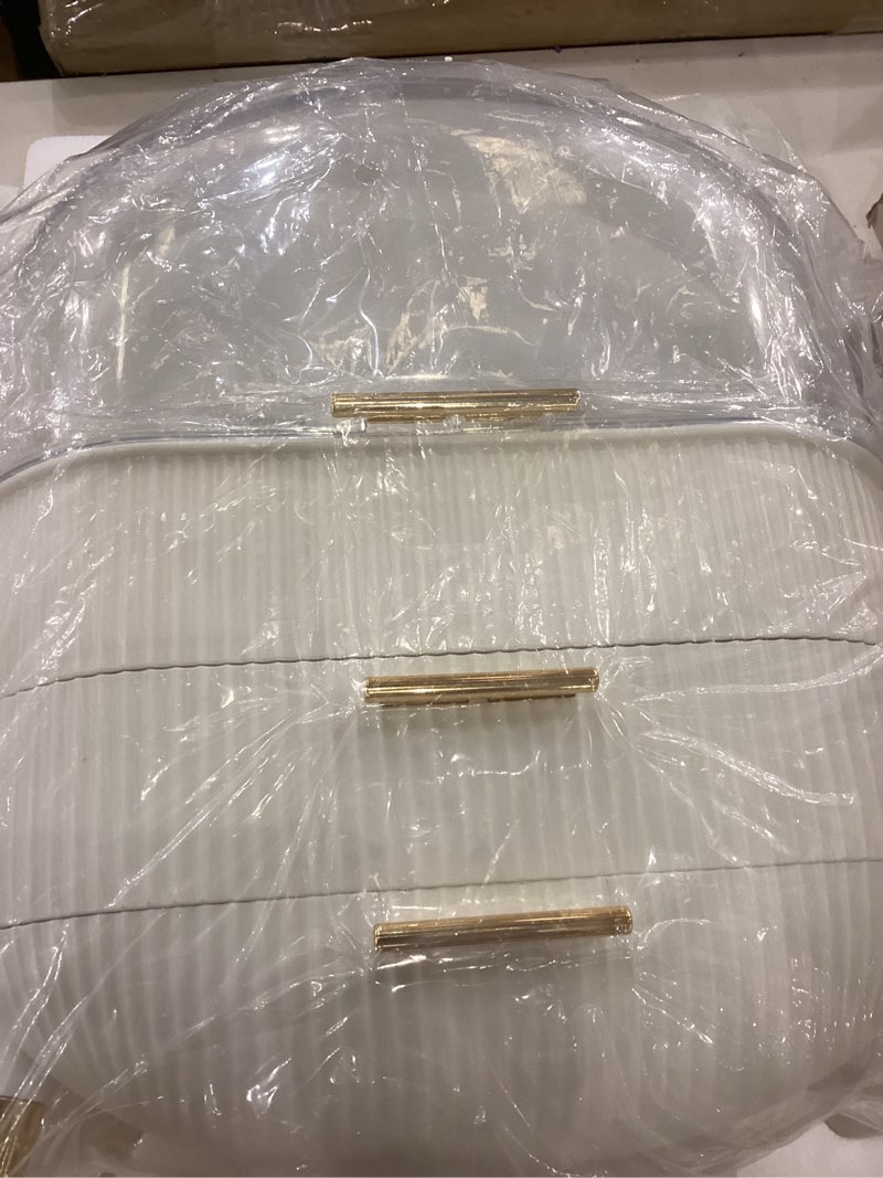 canitoron makeup organizer,skincare organizer with 2 drawers and transparent cover,cosmetic display case for vanity organizer and bathroom countertop storagelarge