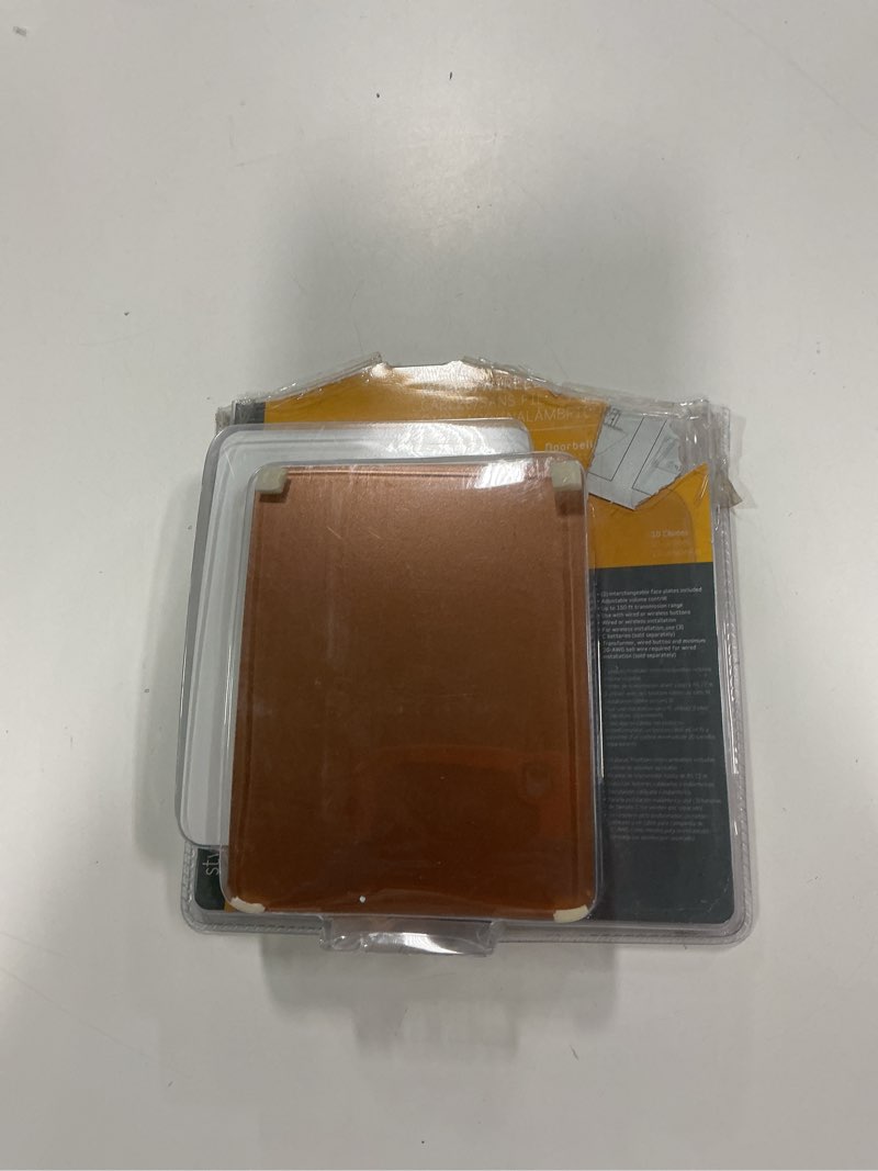 Condition photo showing Good Condition for Style Selections Wired Wireless Doorbell Kit 10 Chime 2 0827853