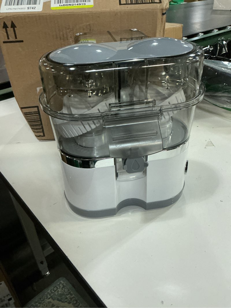 Condition photo showing As Is for Electric Double Head Citrus Juicer, Portable Lemon Squeezer, Electric Juicer for Multiple Fruit Extractor for Orange Citrus Lemon Kiwi Grapefruit (Bewinnerkwfo2r1mi4-12)