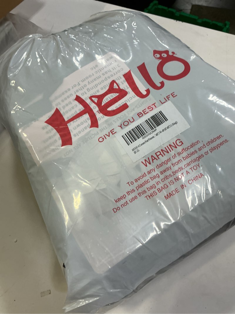 Condition photo showing New/Like New for AIOOO 4 Corners Post Princess Curtains Bed Canopy for Girls 8 Panels Curtain- Double Layer Sheer Mesh Canopies Drapes Girls Room Decor (8P-Black/Black, 4P(43"x82") W+4P(43"x82") L/(King)) 8p-black/Black 4P(43"x82") W+4P(43"x82") L/(King)