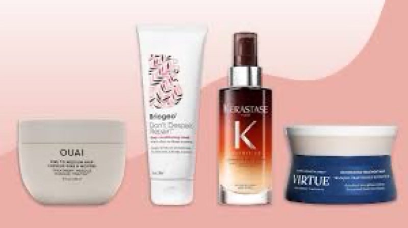 Mixture of hair care, beauty treatments, health treatment, makeup