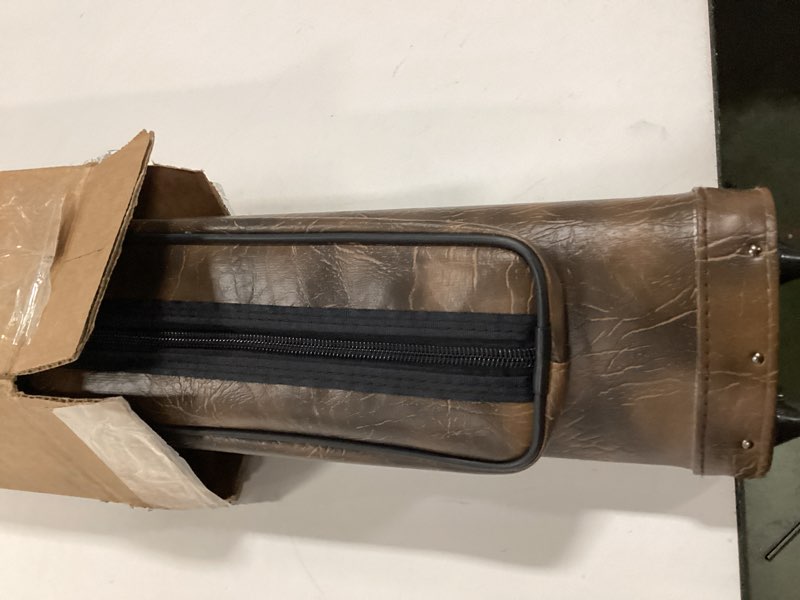 Condition photo showing Good Condition for 2x2 Hard cue case Pool Cue Billiard Stick Carrying Case F08-Brown