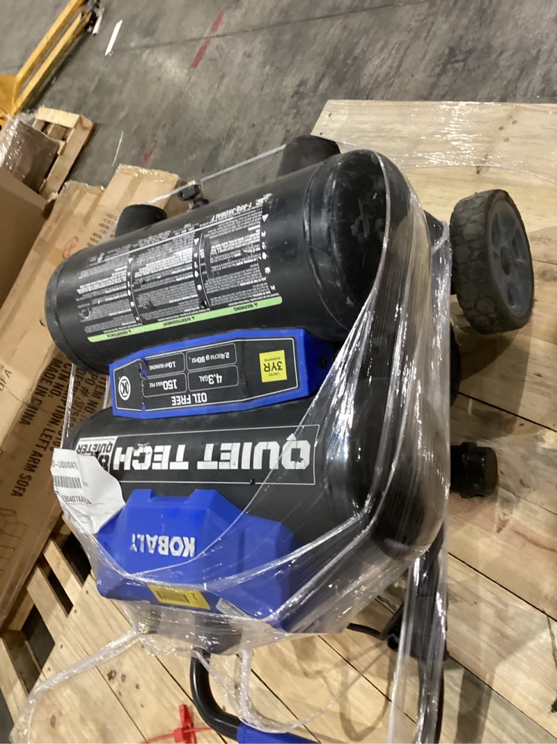 Kobalt quiet tech air compressor