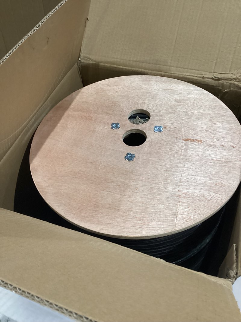 Condition photo showing As Is for RG59 1000 ft. Siamese Coaxial CCTV - Combo 20 AWG RG59 Video + 18/2 18AWG Power Cable Color Black