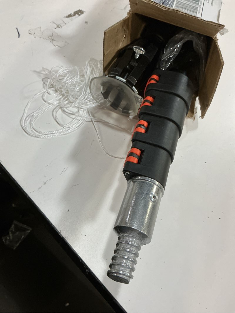 Condition photo showing Good Condition for PMMJ Light Bulb Changer for High Ceilings with 26FT Reach, Telescopic Extension Pole for High Ceilings and Recessed Lights (5-20FT) with Baskets, Suction Cup and Duster