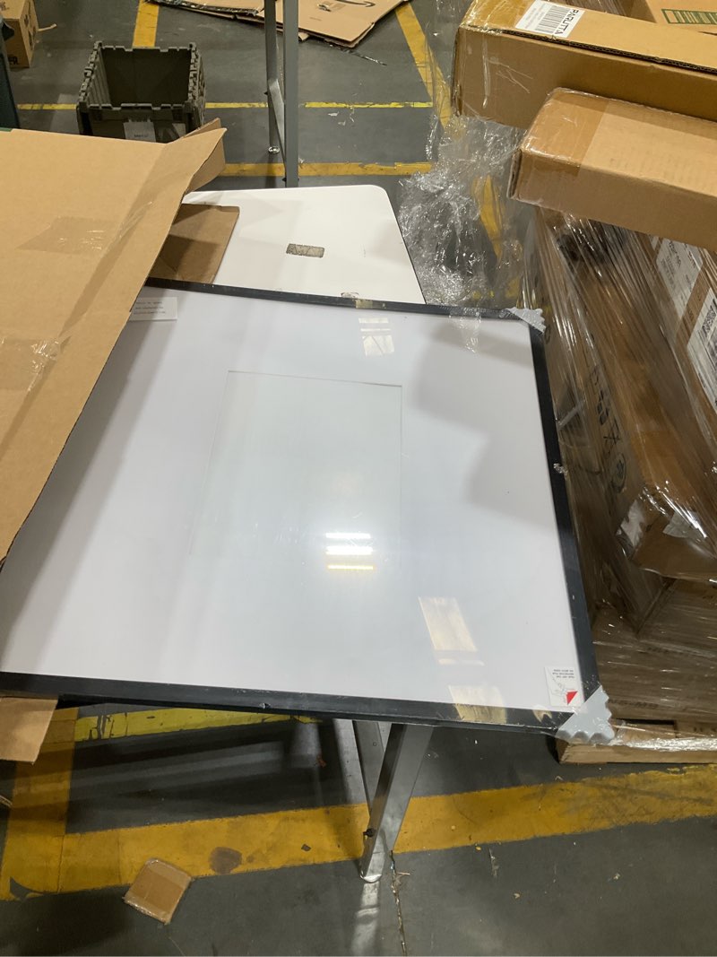 Condition photo showing Good Condition for hoikwo 20x20 black plastic frame with plastic cover, display pictures 8x10 with mat or 20x20 without mat, 1 pack 20 by 20 frame for wall hanging 20x20 matted to 8x10 black