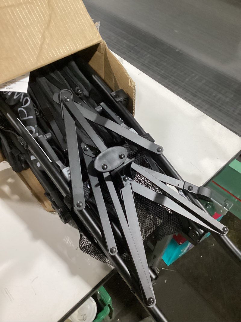 Condition photo showing Good Condition for Jeep PowerGlyde Plus Stroller by Delta Children Lightweight Travel Stroller with Smoothest Ride, Aluminum Frame, 4-Position Recline, Extra Large Storage Basket, Black