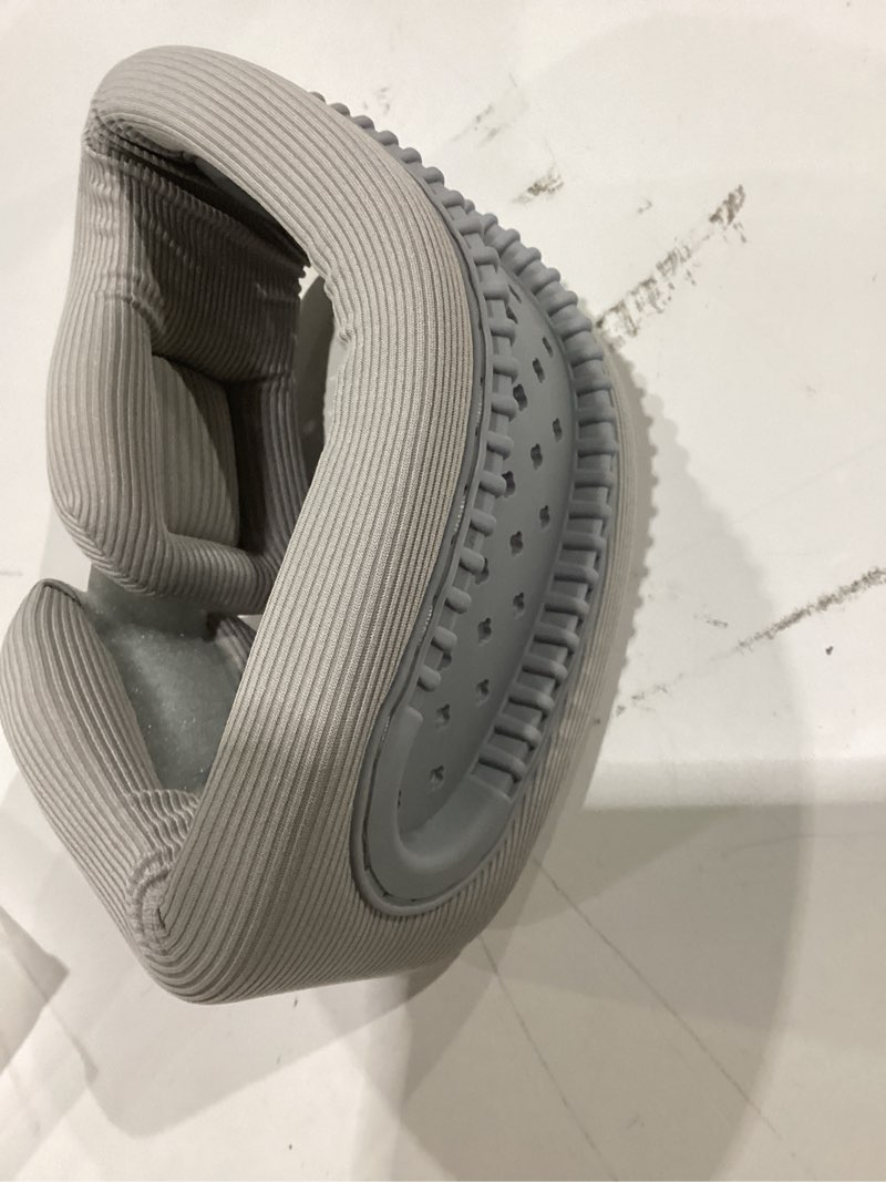 Condition photo showing New/Like New for neck brace support cervical collar silicone breathable neck bracket with memory foam posture support suitable for office travel sleep(light gray)