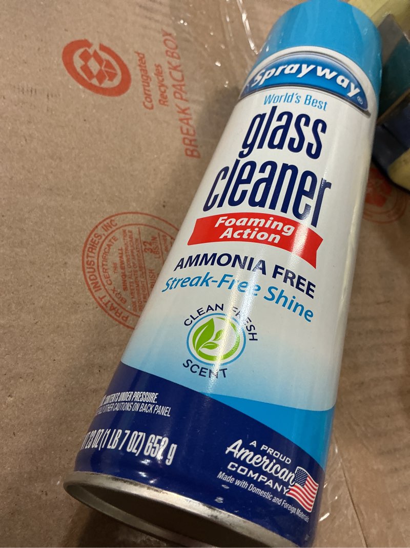 Condition photo showing New/Like New for sprayway 23 oz. glass cleaner