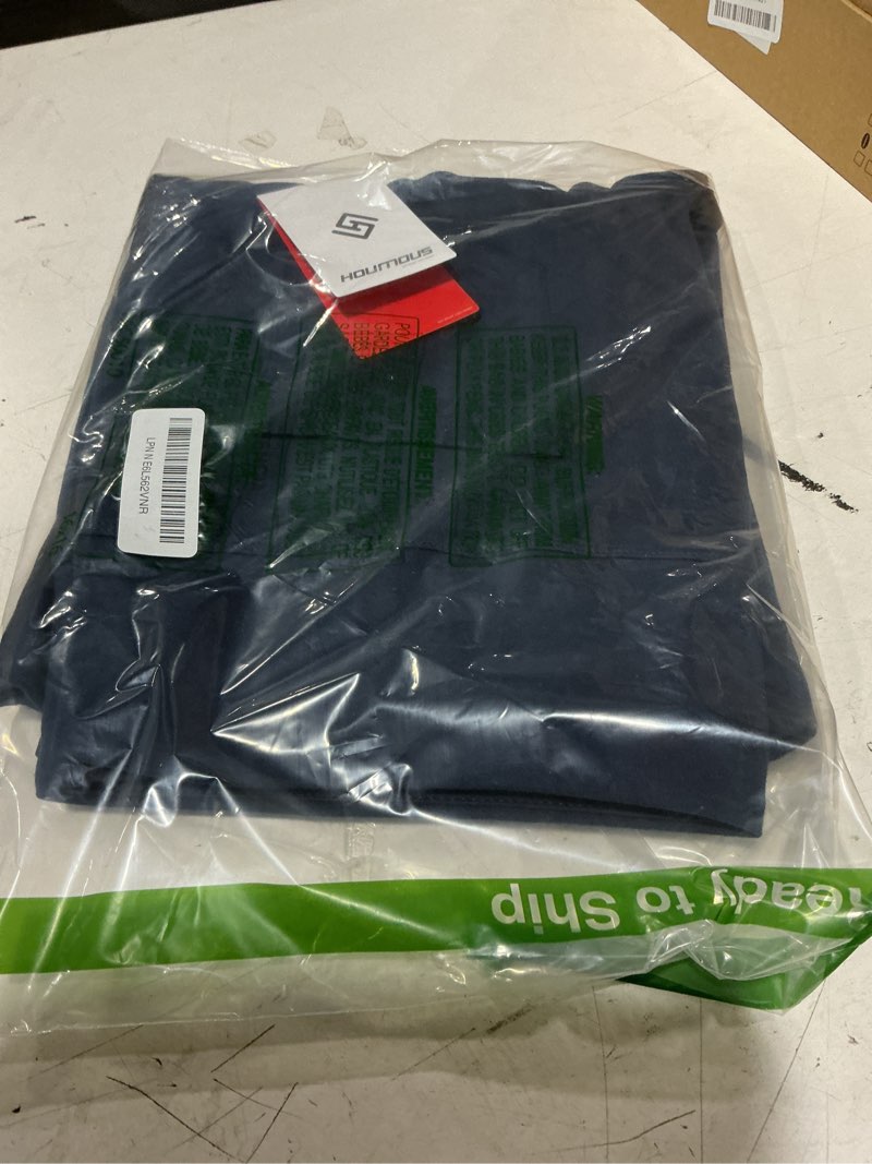 Condition photo showing New/Like New for houmous s-xxxl 29''31''33''35'' inseam women's cotton bootcut pants inner pocket x-large/35" inseam navy blue, 4 pockets