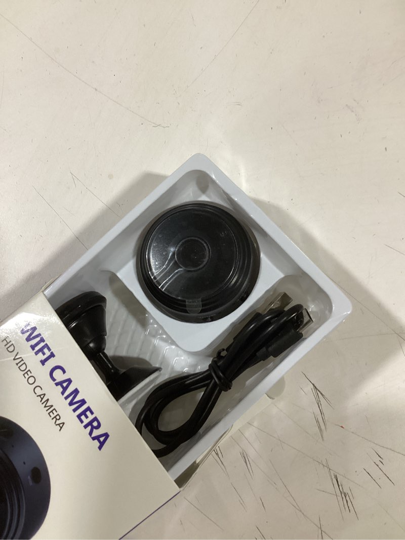 Condition photo showing Good Condition for Only 0.9 inch Hidden Camera with Audio/Video Mini Small Spy Cameras Home Indoor Use Cam Night Vision Motion Detection Baby Monitor Wireless Outdoor Nanny espias ocultas WiFi Security Secret (1920p)