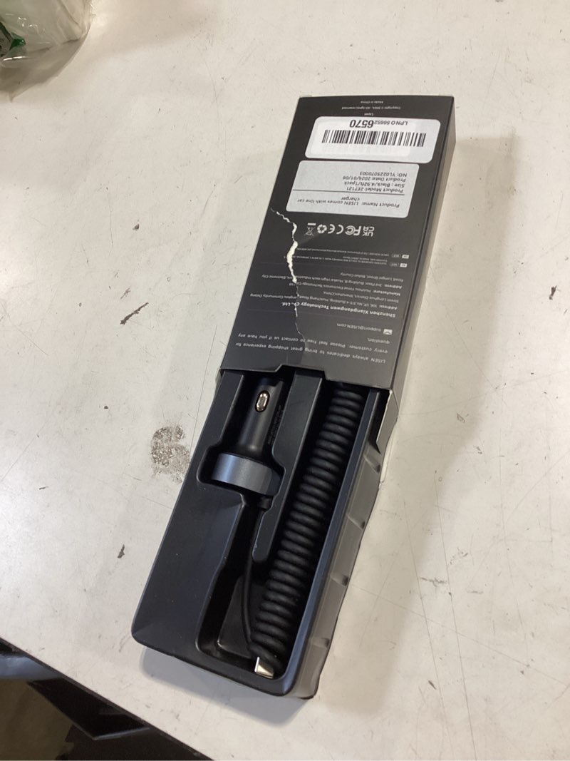 Condition photo showing Good Condition for lisen 90w for iphone 17 16 15 pro max car charger usb c fast charge,super fast for iphone 17 16 car charger usb c adapter for iphone 17e 16 15 pro max plus air,samsung galaxy s26 ultra, android 60 inch black