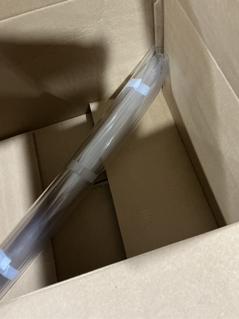 Condition photo showing Good Condition for warmstar clear table cover protector 24 x 24 inch,1.5mm thick plastic table cover rectangle,pvc clear table protector,desk protector mat for kitchen, dresser, writing desk?dining room table clear 1.5mm 24" x 24"
