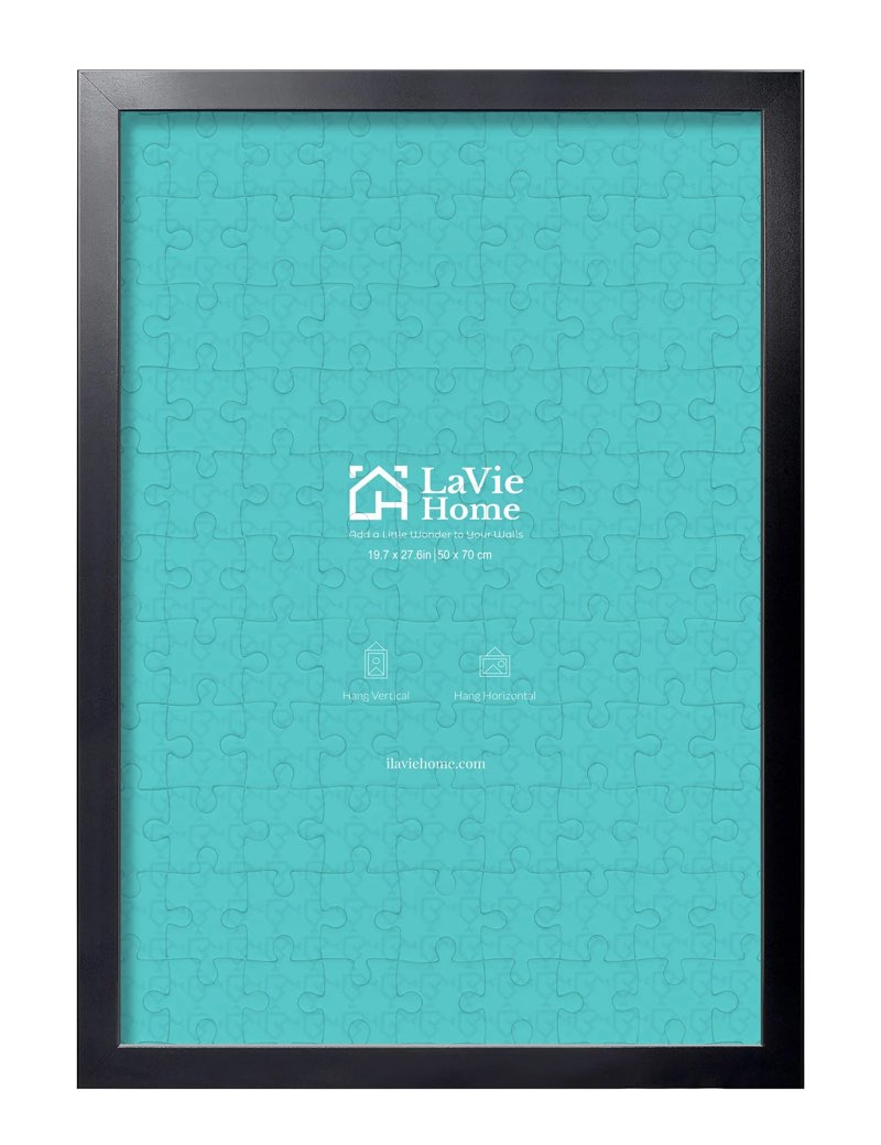 lavie home 19.25x26.75 black picture  frames 1 pack  ncls-blk-19.25x26.75-1p-4092