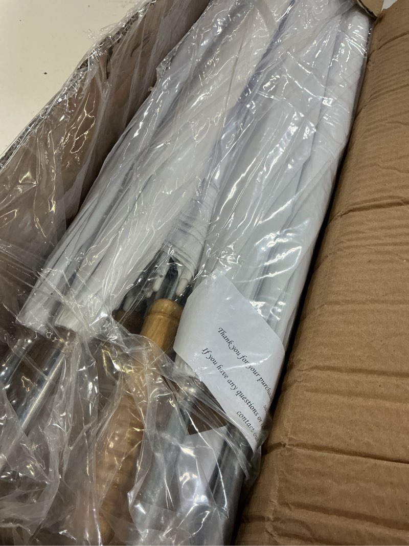 Condition photo showing New/Like New for wedding umbrella - manual open - 10 pack (white) 51"