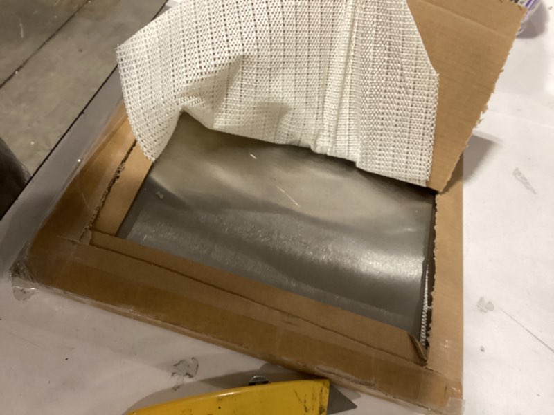 Condition photo showing As Is for 3 Pack Titanium Cutting Board - 100% Pure Titanium Cutting Boards For Kitche,Easy to clean, Double-sided food-grade Cutting Board For Meats, Fruits And Vegetables (M+L+XL)