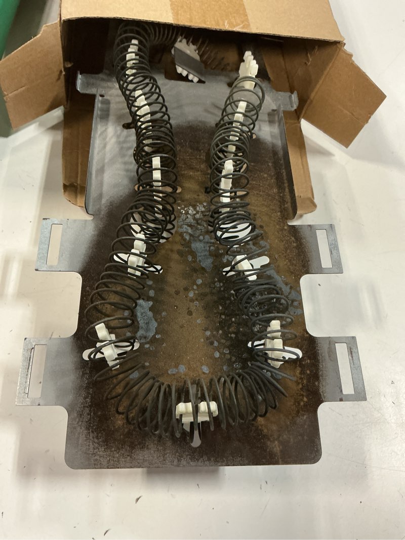 Condition photo showing As Is for wp8544771 8544771 dryer heating element fit for maytag-bravos xl dryer,fit for whirlpool duet&kenmore elite he4/he5 electric dryer heating element kit with 3392519 279973 279816 by prime&swift