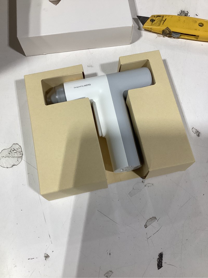 Condition photo showing Good Condition for HOTO Cordless Auto Dispensing Glue Gun, Easyflow Hot Glue Gun with 40 Glue Sticks, 30s Fast Preheating, 3000mAh, Anti-Scald & Anti-Drip, Wireless/Wired, Ideal for DIY/Kids Crafts & Home Repairs