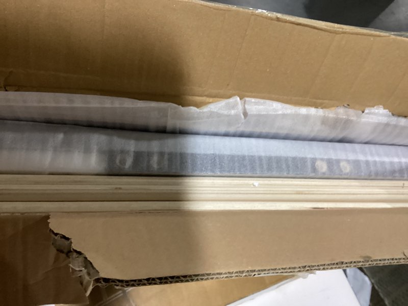 Condition photo showing Good Condition for dream on me brookside wooden toddler bed in black, greenguard gold & jpma certified, kids bed with safety rails, low-to-floor design, non-toxic pinewood finish