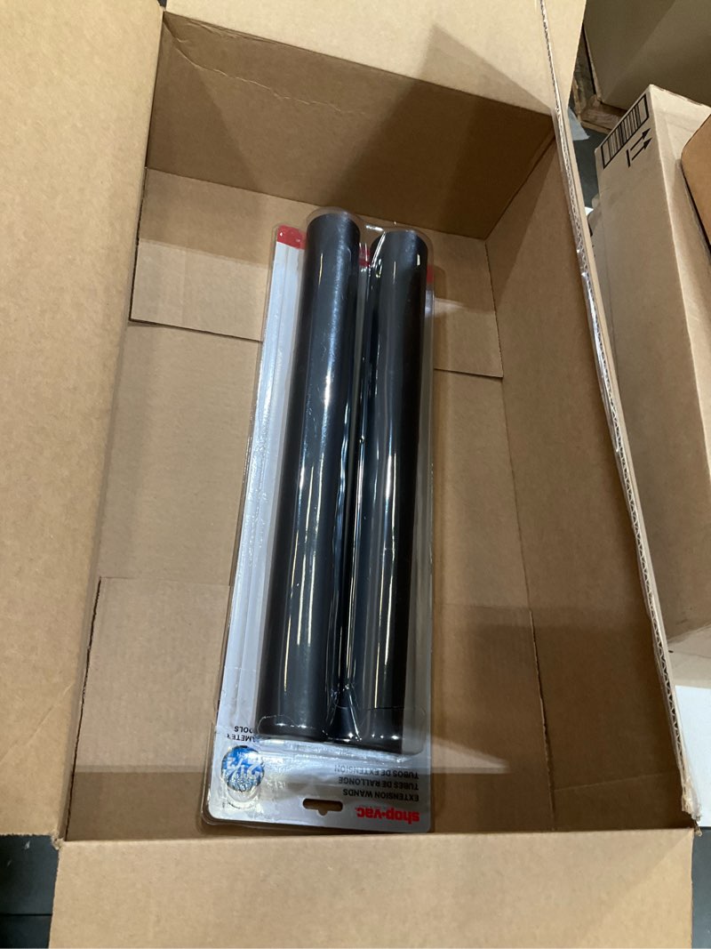 Condition photo showing Good Condition for shop-vac 9068400 2.5 inch diameter extension wands, 40 inches extended reach, fits 2.5 inch diameter hoses, black, (2 piece) 2.5-inch 10-inch extension wands