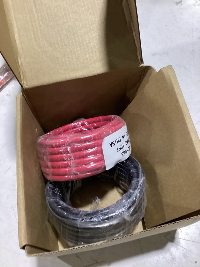 Condition photo showing Good Condition for 8 gauge marine wire 8 awg marine grade wire include 8 gauge 10ft red & 10ft black,8 awg tinned copper boat cable for automotive boat speakers battery solar outdoor rv camper trailer 8 gauge 10 ft