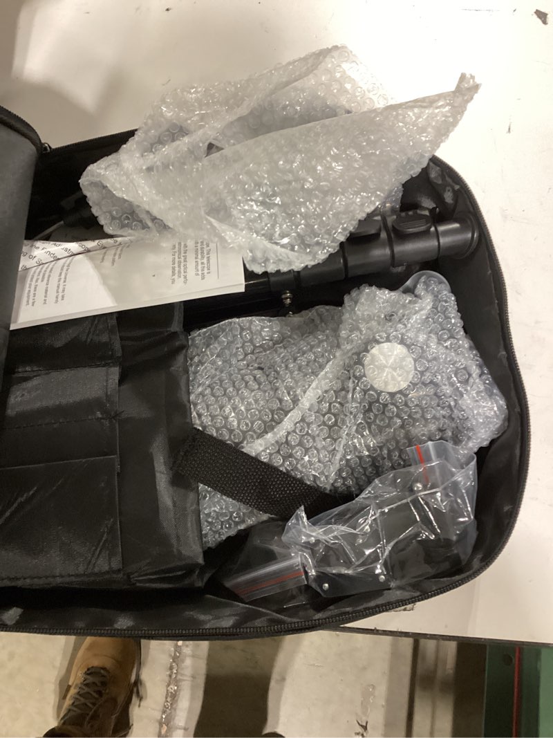 Condition photo showing New/Like New for Telescopes for Adults Astronomy, 80mm Aperture 600mm Refractor Telescope for Kids & Beginners, Compact and Portable Travel Telescopio with Backpack Black