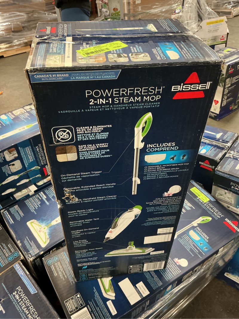 Condition photo showing Good Condition for Bissell Power Fresh 2n1 Hard Floor Steam Cleaner