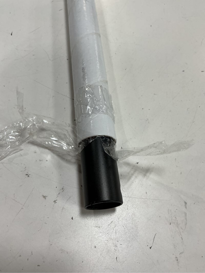 Condition photo showing Good Condition for vihose 24 inch ceiling fan downrod with extension cord 2 ft black downrod for ceiling fan 1 inch outside diameter not threaded suitable for a wide range of fans 24 inch black
