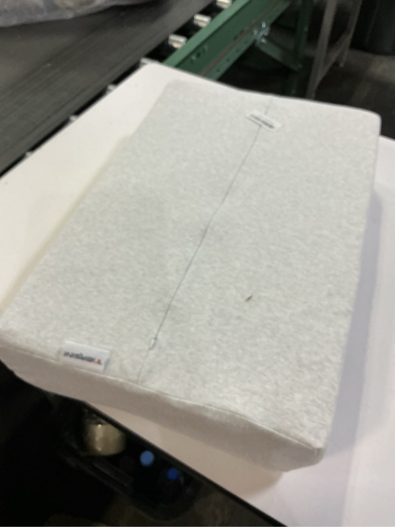 Condition photo showing As Is for Natural Latex Pillows for Adults, Thick Cervical Neck Contour Sleeping Pillow for Side Back Sleeper, Ergonomic Orthopedic Pillow for Neck Shoulder Pain Relief(Thick-4.7/5.5inches) 23.6”×15.7”×4.7”/5.5”