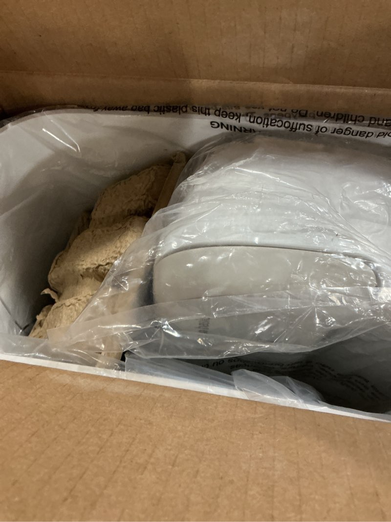 Condition photo showing New/Like New for Amazon Basics Cross Cut Paper and Credit Card Shredder for Security - 8-Sheet, Heavy Duty, White 8 Sheet White