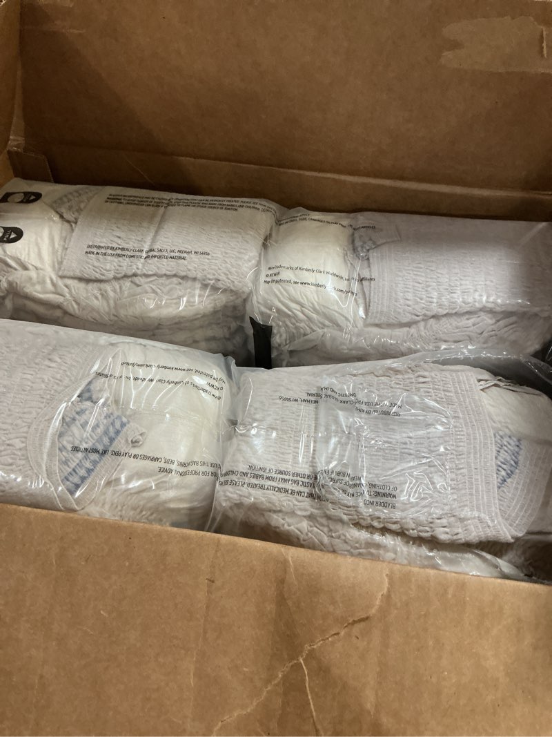 Condition photo showing New/Like New for depend fresh protection advanced l/xl 38-54 in 18-28w 68 underwear