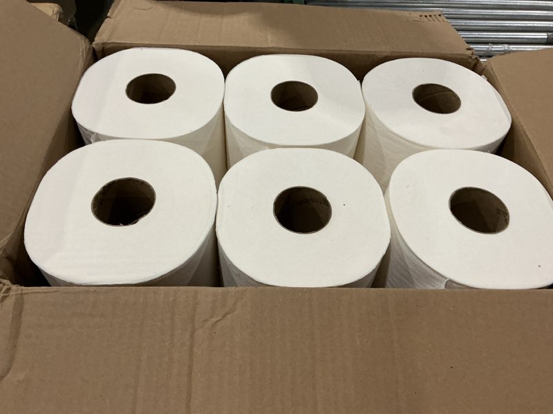 6 rolls paper towels