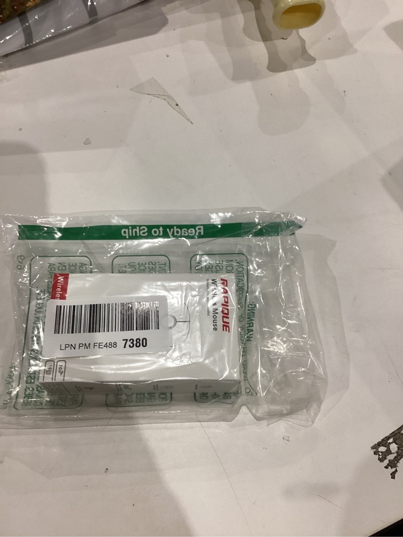 Condition photo showing Good Condition for RAPIQUE Bluetooth Wireless Mouse - (BT5.1+USB) Dual Connectivity, Quiet Click, Low Power, and 1600 DPI, Portable Cordless Mouse for Mac, Laptop, MacBook Pro/Air, iPad (Rose Gold)