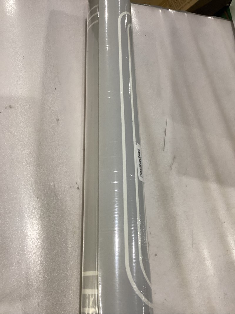 Condition photo showing New/Like New for Bath Mat, Bathroom Mat Non Slip, Washable Absorbent Quick Dry Bath Mats for Bathroom, Fits Under Door Bathroom Floor Bathtub Mat for Bath (Silver White,24?x47?) Silver White 23.6×47.2