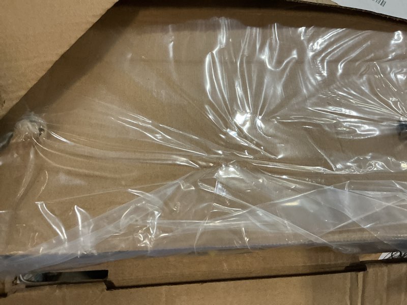 Condition photo showing New/Like New for guukin sink protectors for kitchen sink bottom, 26" x 14"stainless steel sink protector with center drain hole, sink rack with extra replacement white rubber feet 26" x 14" center drain