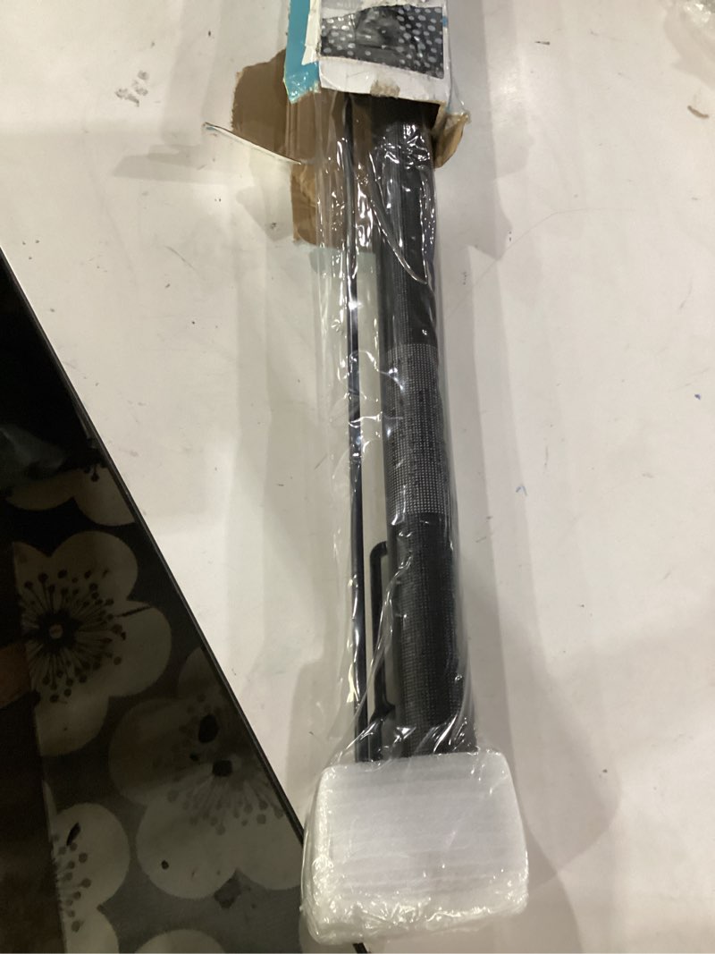 Condition photo showing Good Condition for retractable baby gate - 55" wide mesh pet gate with anti-crawling hook, safety lock, one-hand operation, 34" tall baby gate for stairs, doorways, hallways, garage, indoor outdoor, black black 55"x34"