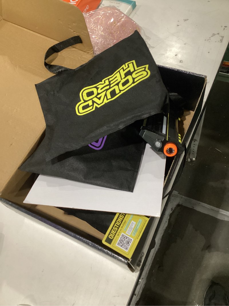 Condition photo showing As Is for Squad Hero Set of 6 Rechargeable Laser Tag for Kids Teens & Adults - Boys Gifts - Blasters & Vest Sensors - Fun Ideas Age 8+ Year Old Toys - Lazer Teen Boy Game Boys & Girls Outdoor Teenage Activities 6 Pack